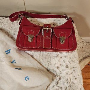 Hype brand vintage small hobo red excellent
